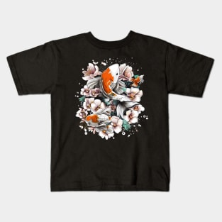 Floral Fish Kids T-Shirt